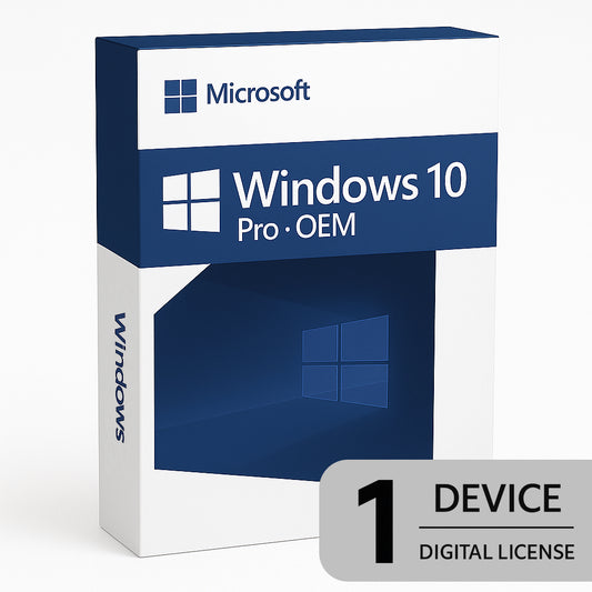 Windows 10 Pro – OEM License Key (1 PC)