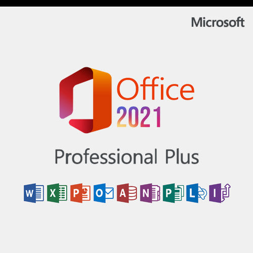Microsoft Office Professional Plus 2021 (PC) - Microsoft Key - GLOBAL